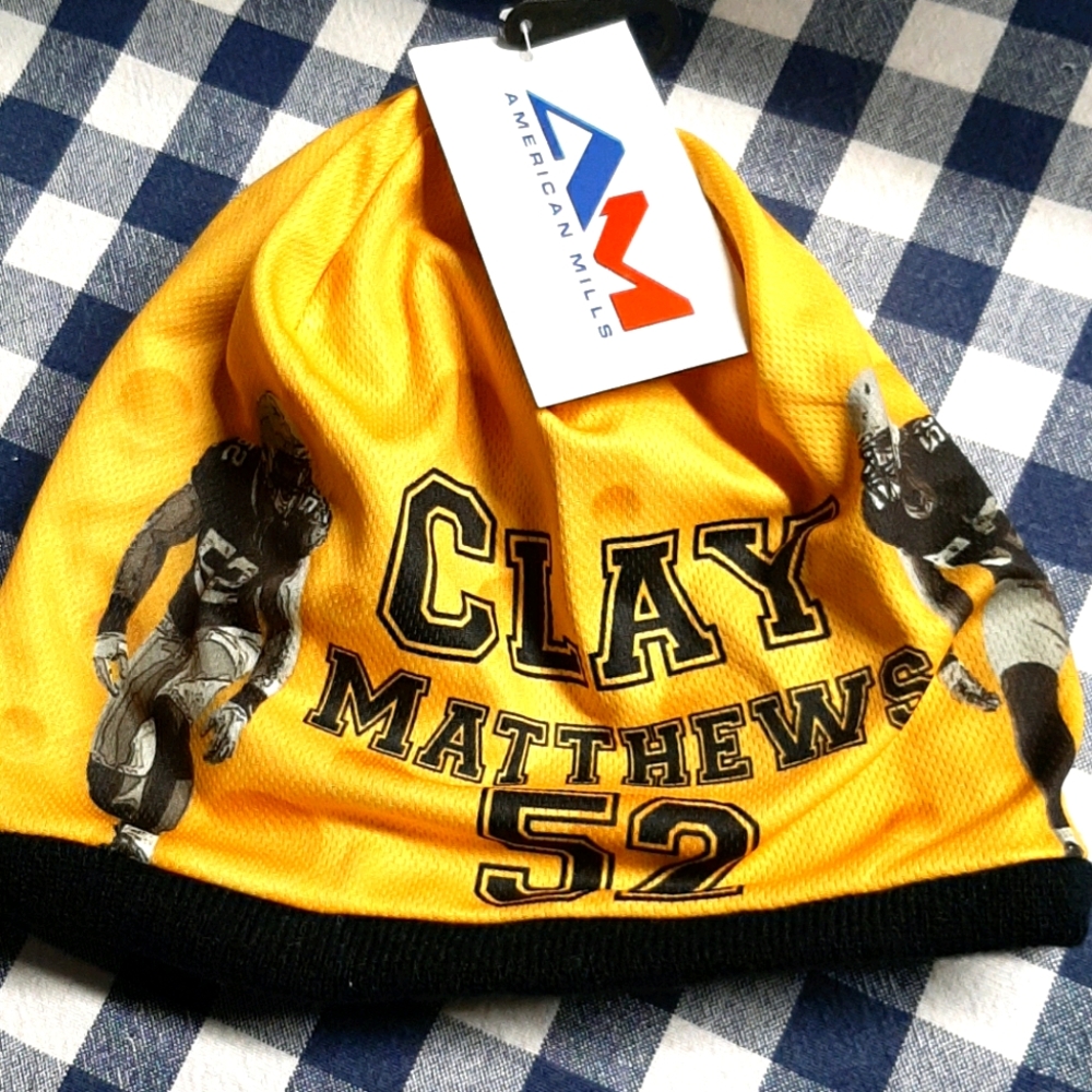 CLAY MATTHEWS WINTER BEANIE CAP